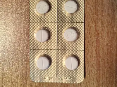 A blister pack of Androcur 50mg tablets in Turkey (obverse).jpg