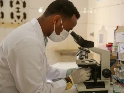 Scientist lab